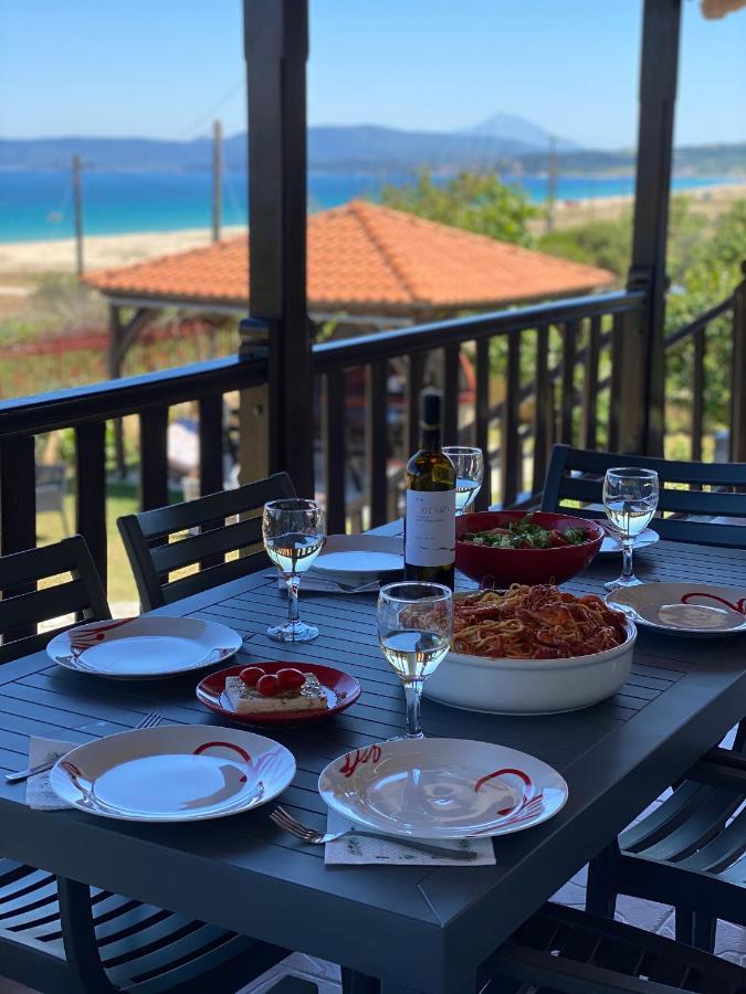 Sea View Villa Anastasia Ierissós Ngoại thất bức ảnh